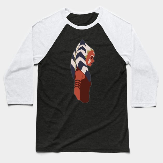 Ahsoka Baseball T-Shirt by CRcreations